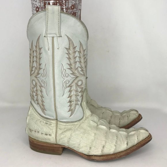 men's white cowboy boots